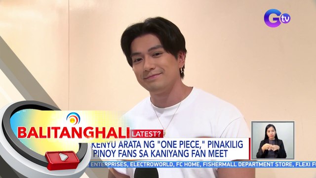 Mackenyu Arata ng One Piece, pinakilig ang Pinoy fans sa kaniyang fan meet | BT