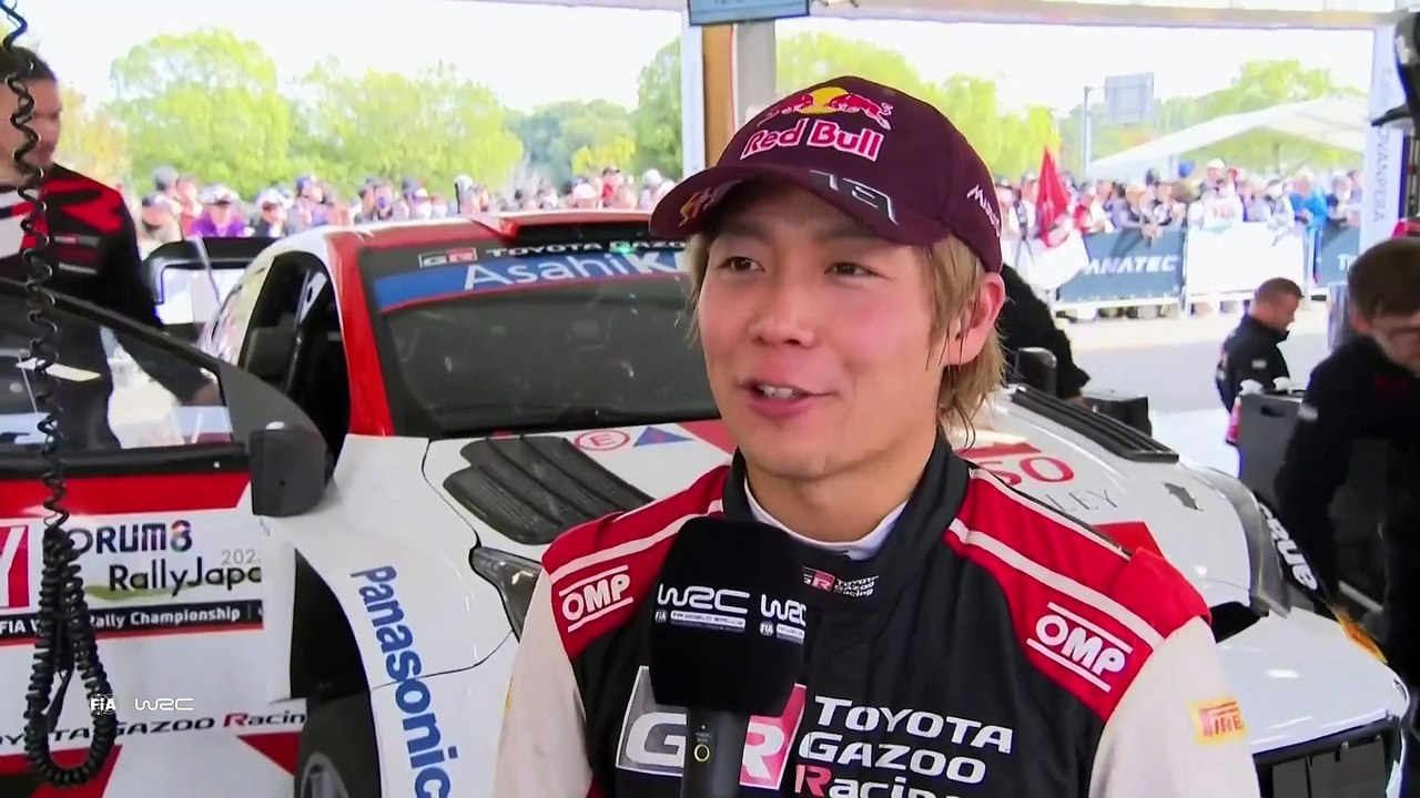 WRC 2023 Round13 Japan Rally Day 1 Highlights - video
