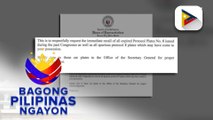 Mga expired na '8' protocol plates, pinababawi na ng pamunuan ng Kamara