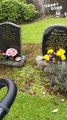 Heartfelt Connection: Baby's Emotional First Visit to Grandma's Grave! || #Heartsome  #heartwarming