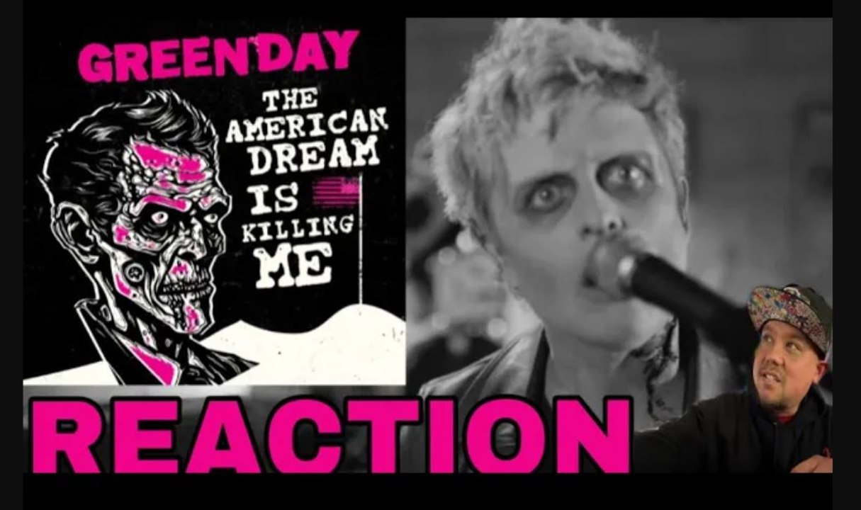 Green Day The American Dream Is Killing Me REACTION , (FIRST TIME HEARING  NEW 2023 SONG) #greenday
