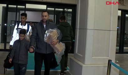 Gazze’den tahliye edilen 87 Türk vatandaşı Türkiye’ye getirildi
