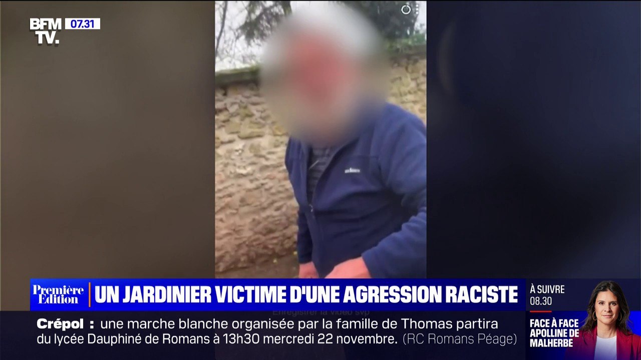 "Je me suis vu mourir": un jardinier victime d'une agression raciste