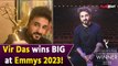 International Emmy Awards 2023: Vir Das wins Best Unique Comedy award, makes India proud!Filmibeat