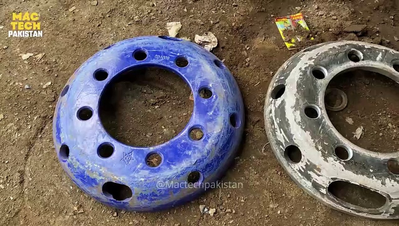 How To Repair Broken Rim | How To Rebulid Truck Broken Rim