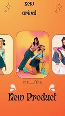 Yellow Orange Gradient Retro New Product Fashion Instagram Reels Video