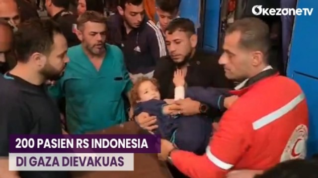 Hindari Serbuan Israel, 200 Pasien Terluka Dievakuasi dari RS Indonesia ke RS Nasser di Gaza Selatan