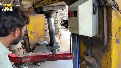 Straightening Front Axle Выпрямление криволинейного переднего моста
