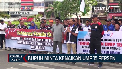 Buruh Minta Kenaikan UMP 15 Persen