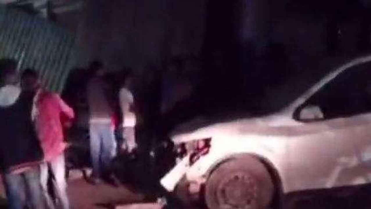 पाली: नशे में धुत युवक का हाई वोल्टेज ड्रामा!, घर और दुकान में घुसा दी कार, देखें video