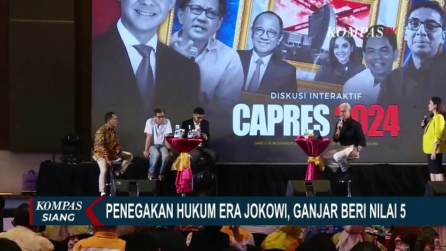 Jusuf Kalla Sepakat dengan Ganjar soal Penegakan Hukum di Era Jokowi
