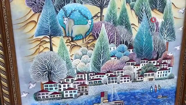 Tezhip ve minyatür eserler sergisi açıldı