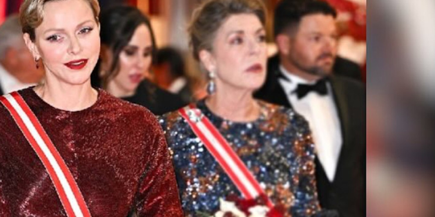 Éblouissantes et complices : Charlène de Monaco et Caroline de Hanovre rayonnent lors du Gala de la Fête Nationale, leur accord confidentiel