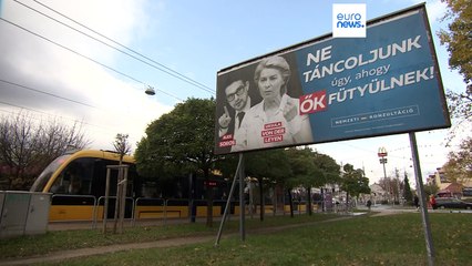 Hungria: Ursula von der Leyen "não se incomoda" com cartazes críticos