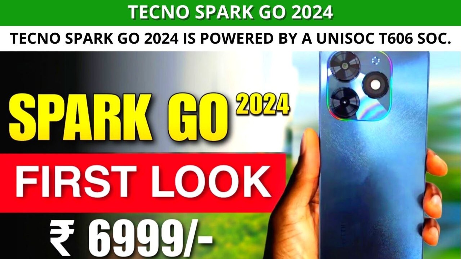 Tecno Spark Go (2024) With 5,000mAh Battery, Unisoc T606 SoC