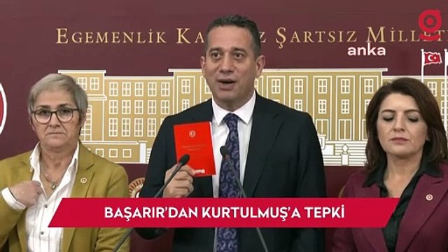 Ali Mahir Başarır’dan “adalet nöbeti” ve “yargı krizi” ile ilgili TBMM Başkanı Numan Kurtulmuş’un sessiz kalmasına tepki