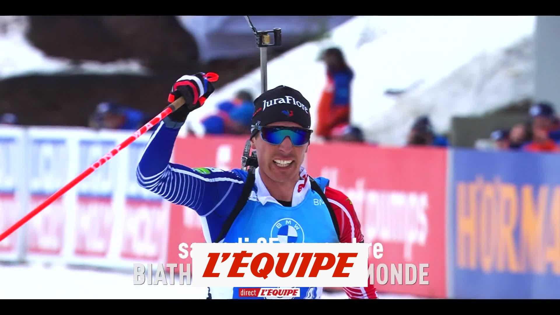 Retour de la Coupe du monde de biathlon sur la chaine L'Équipe ! - Biathlon  - Coupe du monde - Vidéo Dailymotion