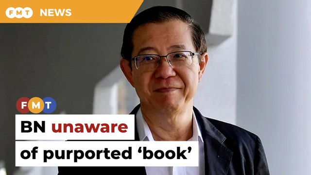 BN unaware of ‘book’ linking Lims to Chin Peng, says Guan Eng