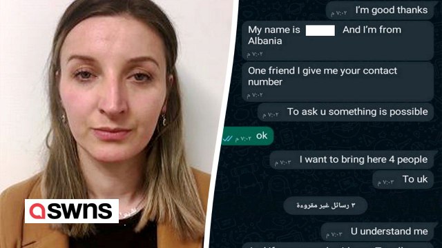 Albanian woman who was fixer for small boat people smugglers is jailed for 7.5 years