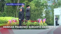 Momen Prabowo Terima Penghargaan Militer Tertinggi dari Pemerintah Singapura
