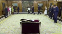 Los ministros del nuevo Gobierno de Sánchez prometen sus cargos ante el Rey