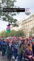 On était à la manifestation en soutien au peuple palestinien ce samedi à Paris qui a réuni 60 000 personnes selon la CGT, 19 000 selon la préfecture.