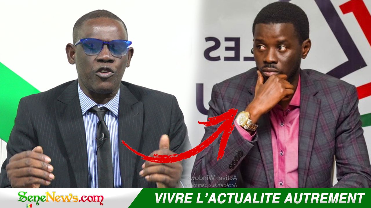 Bassirou Diomaye Faye plan B de Ousmane Sonko ...