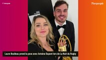 PHOTOS Laure Boulleau : Selfie avec Antoine Dupont et gros tacle à l'arbitre de la Coupe du Monde pour la future maman