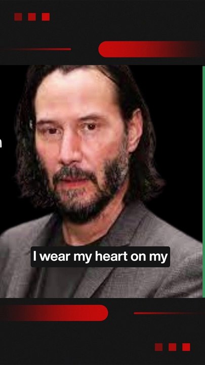 vulnerability and love || Keanu Reeves