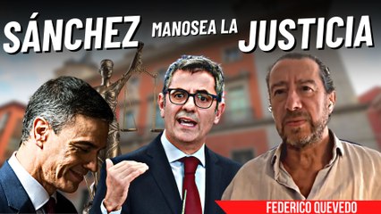 El despropósito de Sánchez: ¡Justicia en manos de Bolaños y Moncloa!