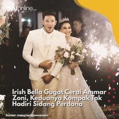 Irish Bella Gugat Cerai Ammar Zoni, Keduanya Kompak Tak Hadiri Sidang Perdana
