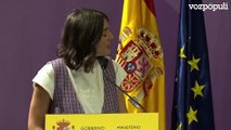 La despedida de Irene Montero del ministerio de Igualdad: 