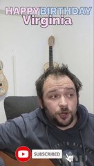 Happy Birthday, Virginia! Geburtstagsgrüße an Virginia