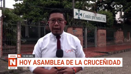¿Qué definirá la Asamblea Cruceñidad este martes?