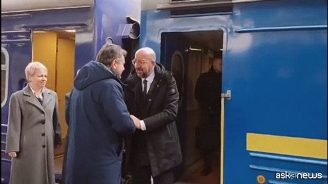 Michel a Kiev nel decimo anniversario delle proteste di piazza Maidan
