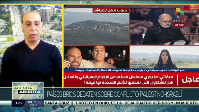 Bombardeos israelíes provocan muerte de dos periodistas de Al Mayadeen y cientos de civiles