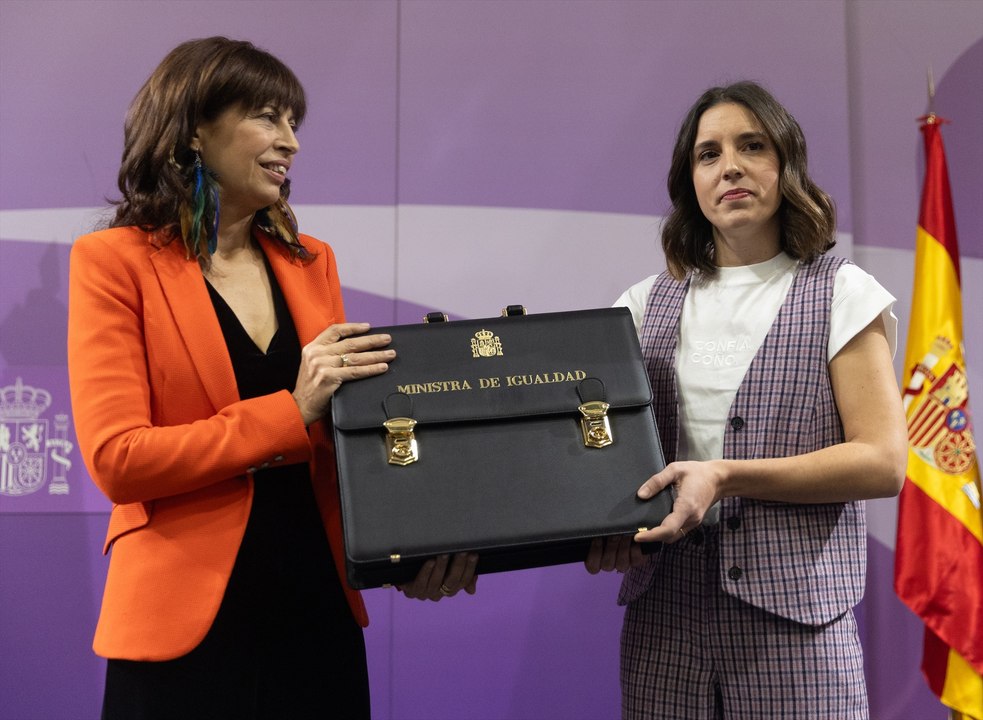 Irene Montero se despide del Ministerio de Igualdad y critica a Pedro Sánchez: "Nos ha echado del Gobierno"