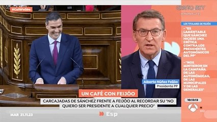 Feijóo arrasa en el plató de Griso con un diagnóstico contundente sobre Sánchez y un anuncio muy esperado
