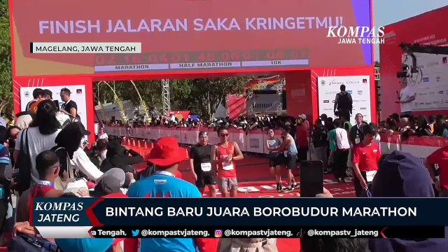 Bintang Baru Juara Borobudur Marathon