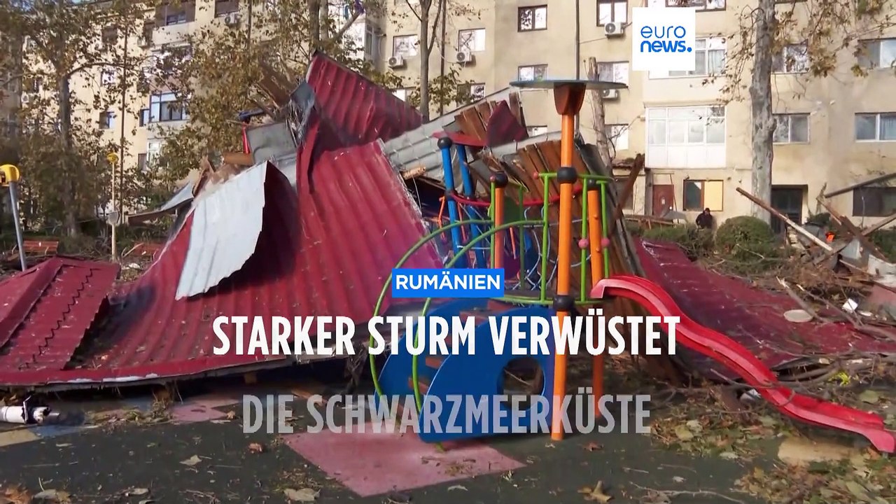 Unwetter sorgen für Chaos in Rumänien: schlimmster Sturm in Constanta seit 100 Jahren