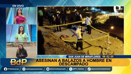 San Juan de Miraflores: hallan cadáver de hombre en un descampado