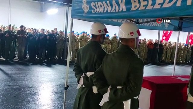 Şehit Piyade Üsteğmen Abdullah Köse için cenaze töreni düzenlendi