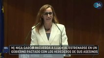Mónica García recuerda a Lluch al estrenarse en un Gobierno pactado con los herederos de sus asesinos