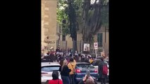 Firenze, scontri fra polizia e studenti pro Palestina