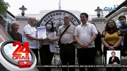 VP and DepEd Sec. Duterte, ipinaubaya sa mga abogado ang pagsagot sa petisyon | 24 Oras