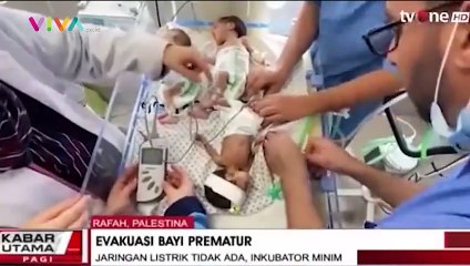 Isak Tangis Presenter tvOne Melihat Bayi Prematur di Gaza