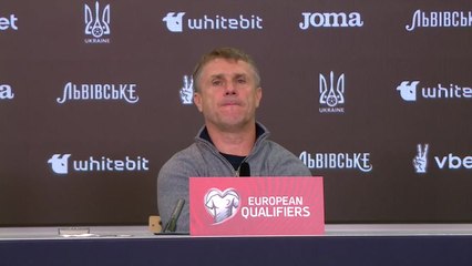 Ukraine coach Serhiy Rebrov on failing to qualify for UEFA Euro 2024 after draw with Italy