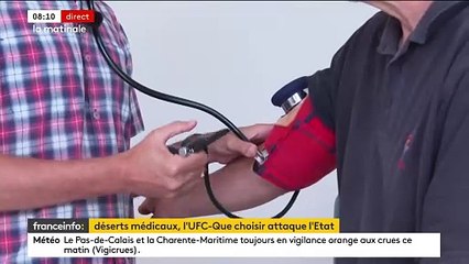 L'association UFC-Que Choisir a déposé un recours devant le Conseil d'Etat pour dénoncer "l'inaction" du gouvernement face aux inégalités croissantes d'accès aux soins et l'enjoindre à agir - VIDEO