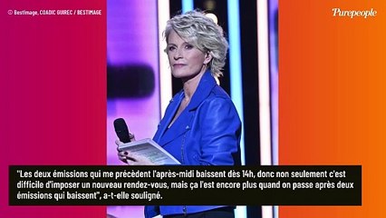 "C'est difficile à vivre..." : Sophie Davant réagit aux audiences décevantes de son émission sur Europe 1