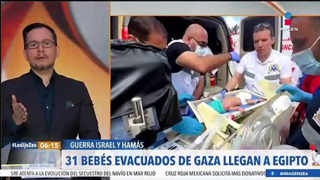 31 bebés prematuros fueron evacuados del hospital Al-Shifa